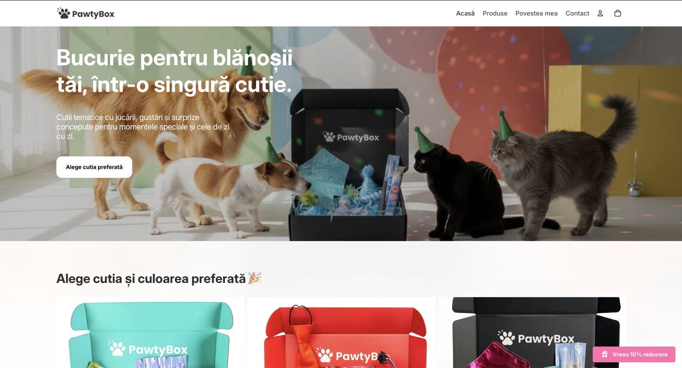 Pawty Box screenshot
